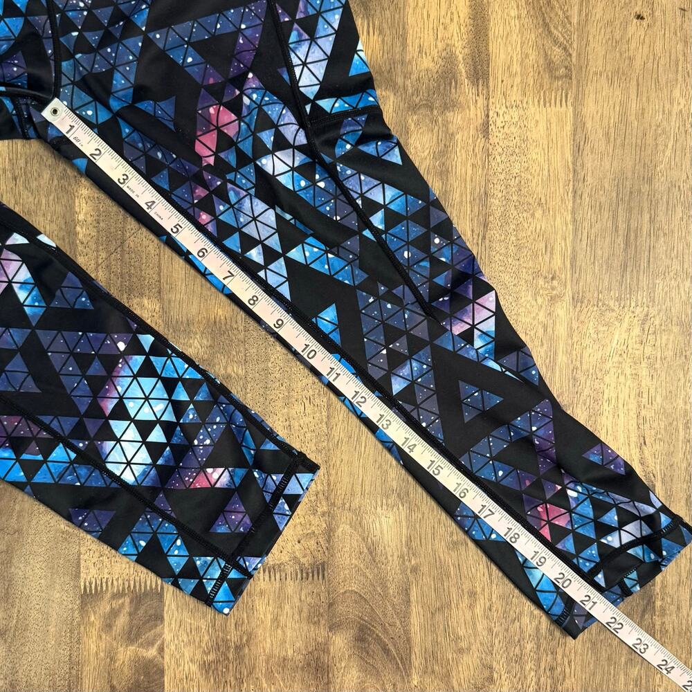 CVG Leggings Capris Stardust Geometric CrossFit Constantly Varied Gear Medium - Picture 7 of 8